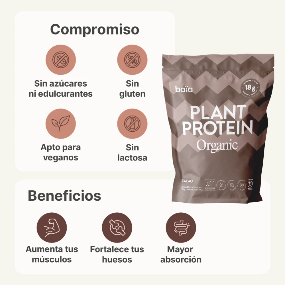 Baia Plant Protein Organic Cacao