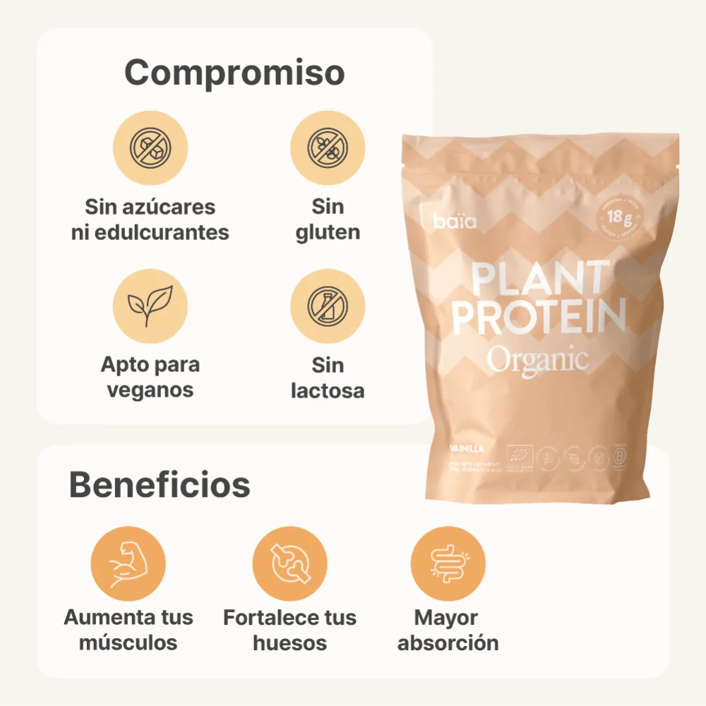Baia Plant Protein Organic Vainilla
